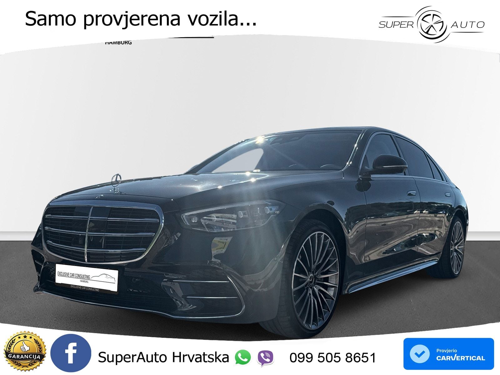 Mercedes S 580 V8 (503 KS) EQ Boost 4MATIC 9G-TRONIC AMG LED+GR SJED+ACC