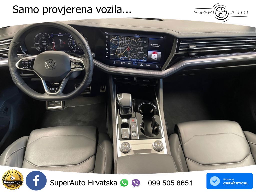 Volkswagen Touareg 3.0 V6 TDI (231 KS) 4MOTION Tiptronic R-Line ZRAČNI+ACC+GR SJED+KAM