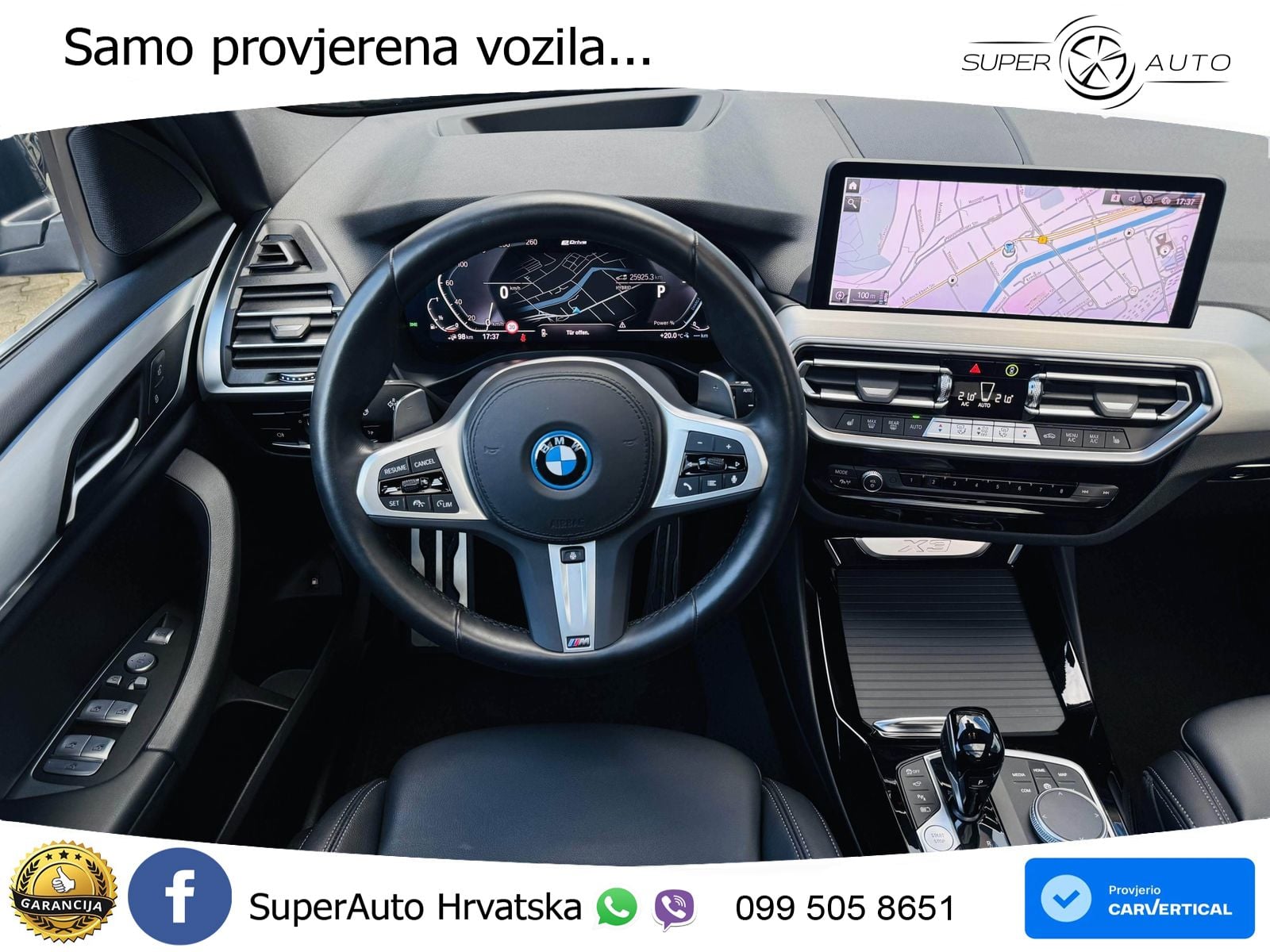 BMW X3 30e xDrive Steptronic M Sport ACC+HEAD+GR SJED+360+PANO