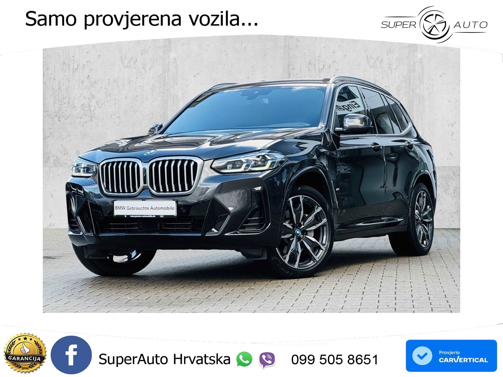 BMW X3 30e xDrive Steptronic M Sport ACC+HEAD+GR SJED+360+PANO