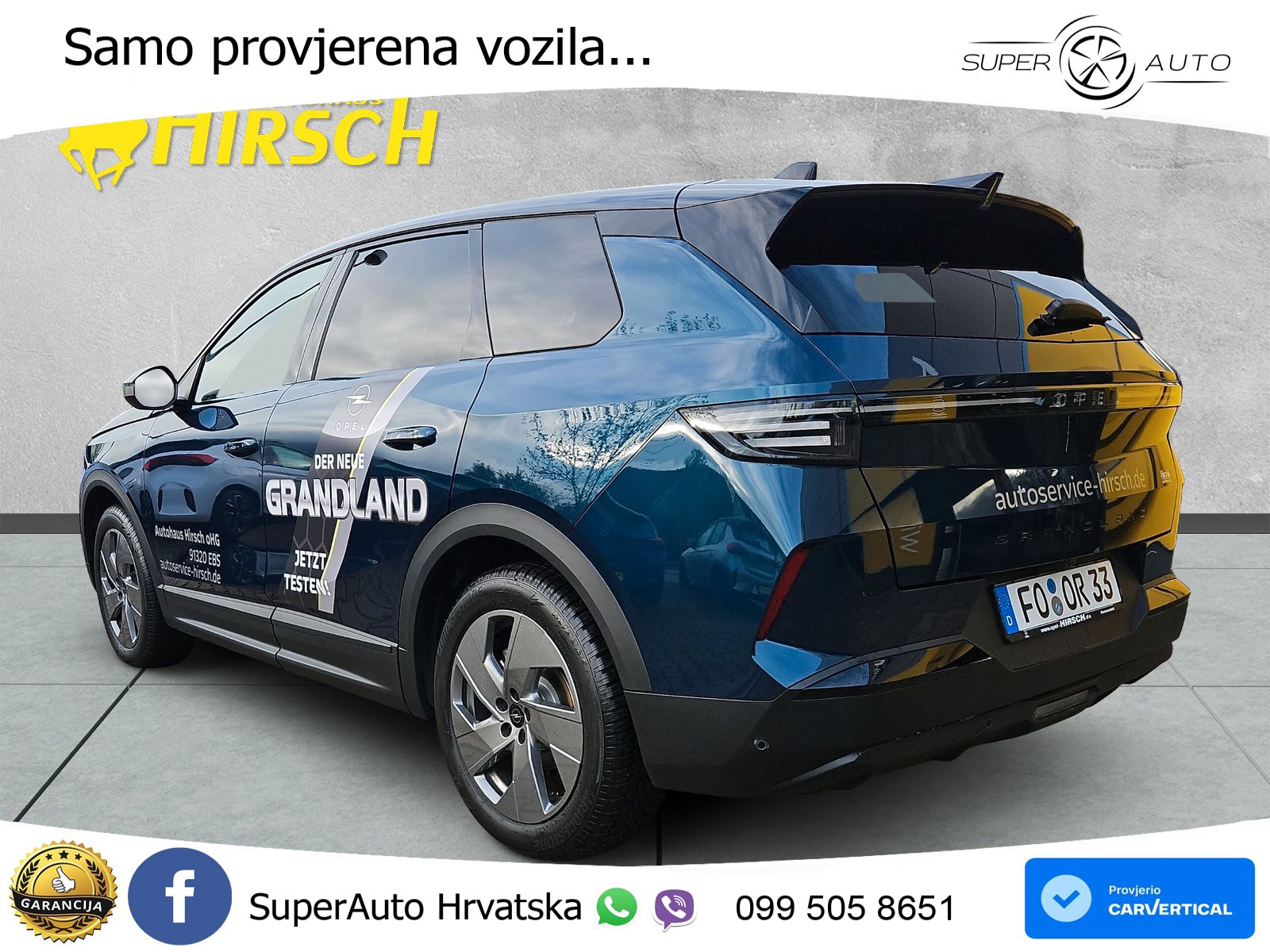 Opel Grandland 1.2 Turbo (136 KS)  e-DCT Ultimate LED+GR SJED+ACC
