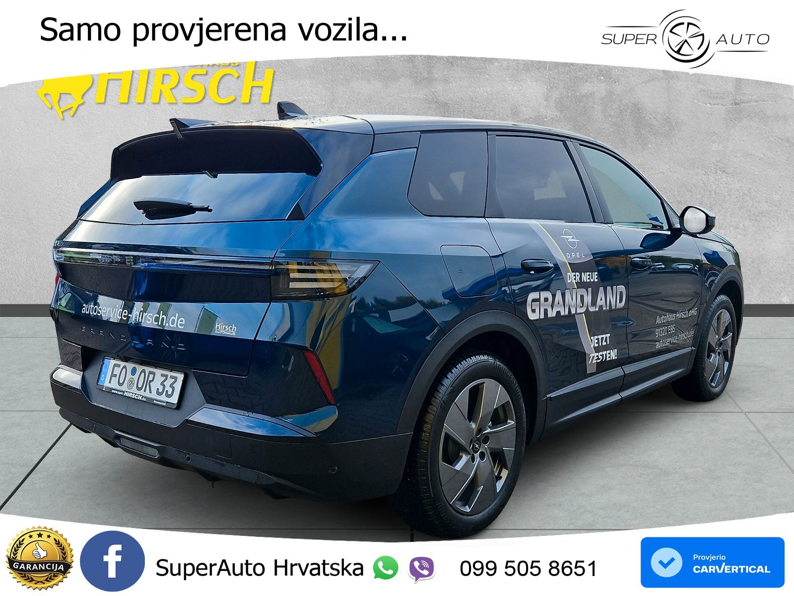 Opel Grandland 1.2 Turbo (136 KS)  e-DCT Ultimate LED+GR SJED+ACC