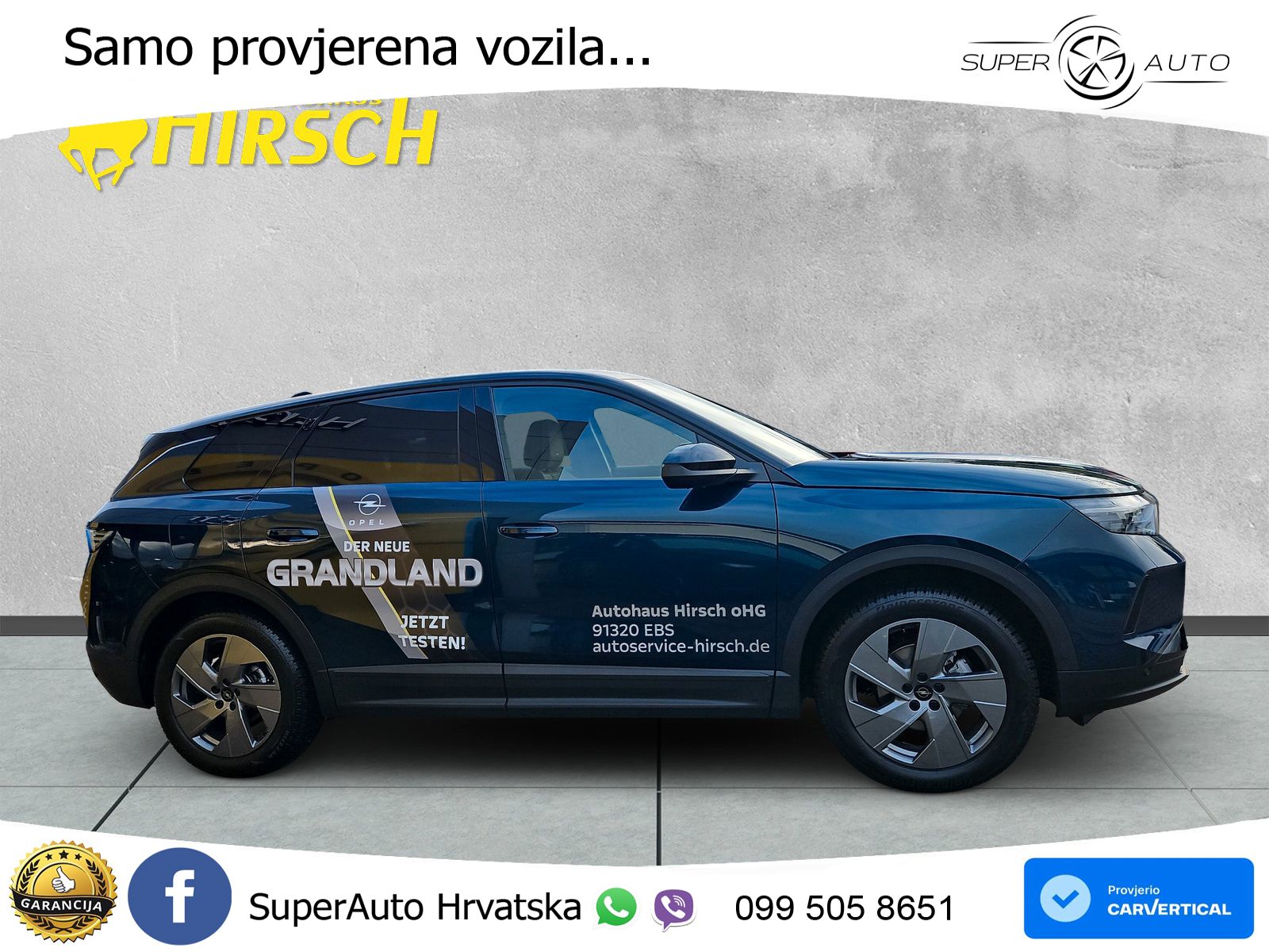 Opel Grandland 1.2 Turbo (136 KS)  e-DCT Ultimate LED+GR SJED+ACC