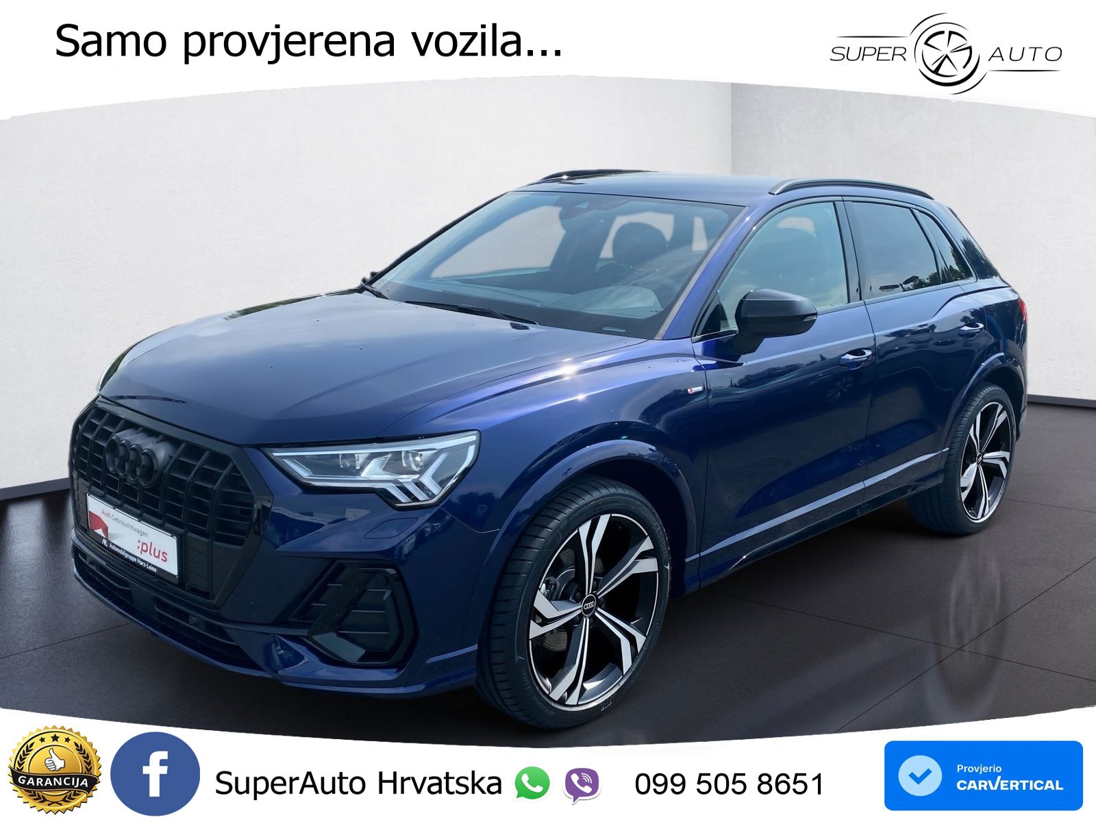 Audi Q3 35 TFSI (150 KS) S tronic S line LED+GR SJED+ACC