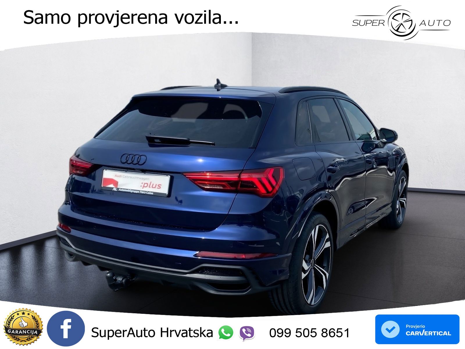 Audi Q3 35 TFSI (150 KS) S tronic S line LED+GR SJED+ACC