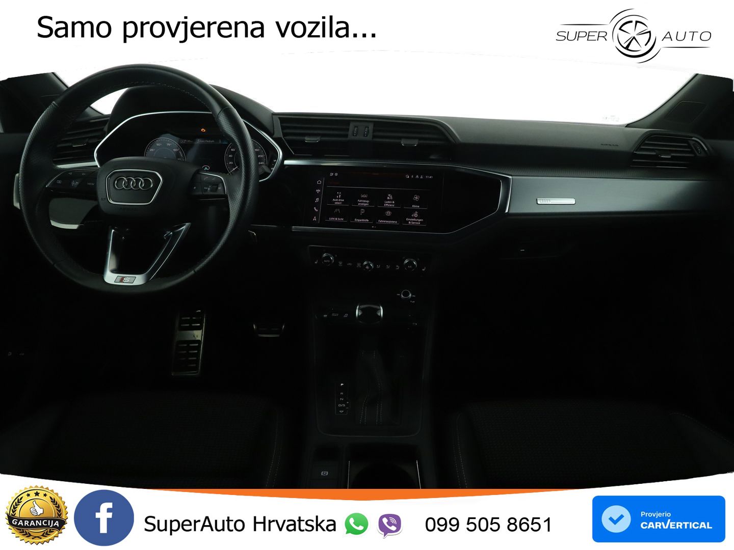 Audi Q3 Sportback 45 TFSIe (245 KS) S tronic S line MATRIX+GR SJED+KAM