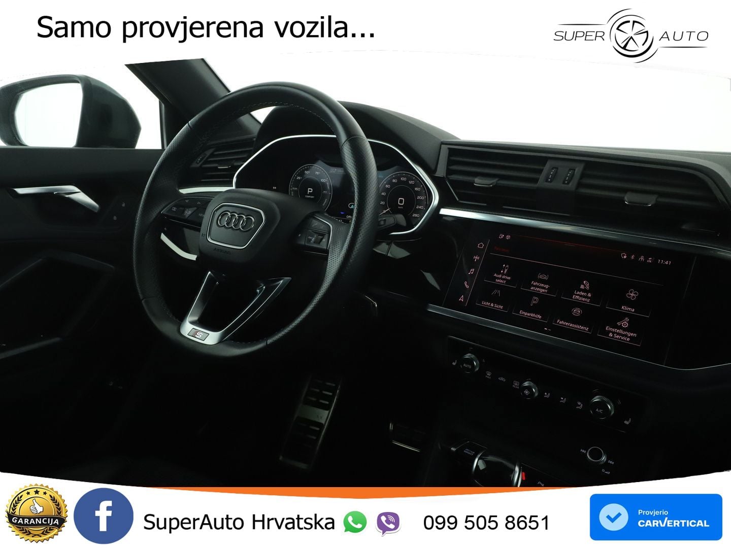 Audi Q3 Sportback 45 TFSIe (245 KS) S tronic S line MATRIX+GR SJED+KAM