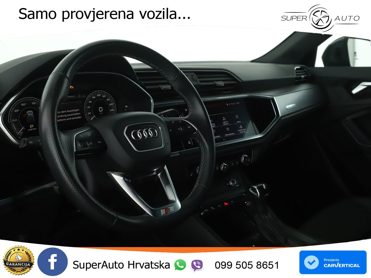 Audi Q3 Sportback 45 TFSIe (245 KS) S tronic S line MATRIX+GR SJED+KAM