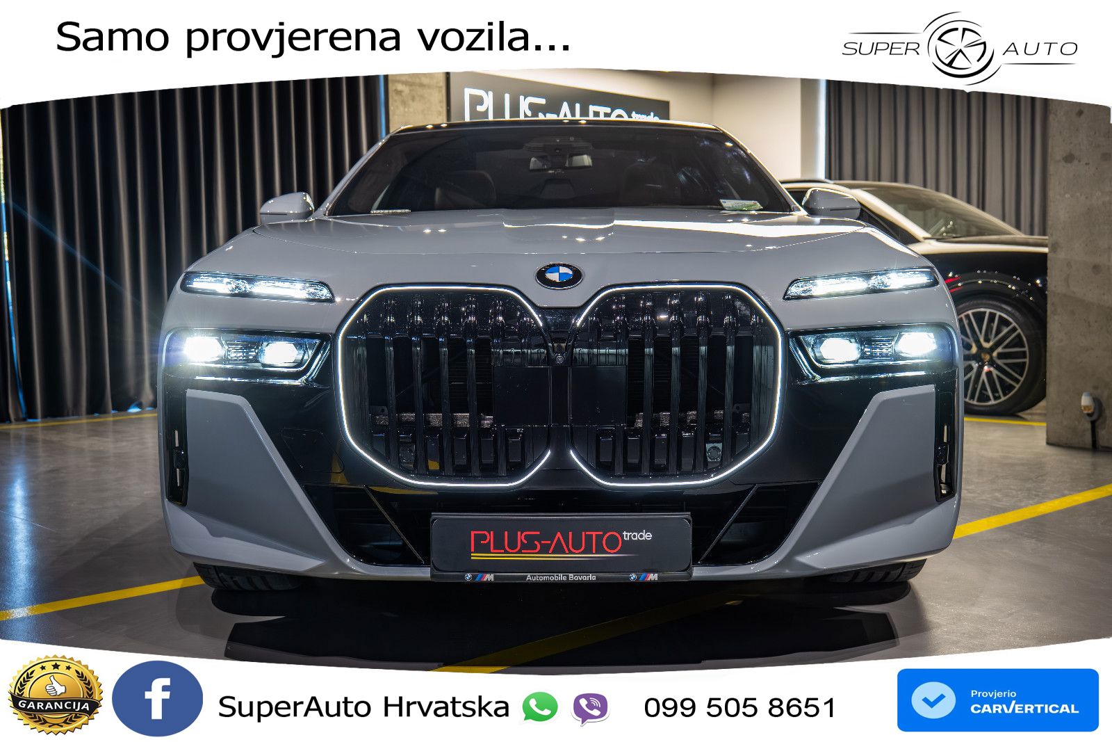 BMW 740d (299 KS) xDrive Steptronic M Sport ZRAČNI+ACC+GR SJED+KAM+PANO