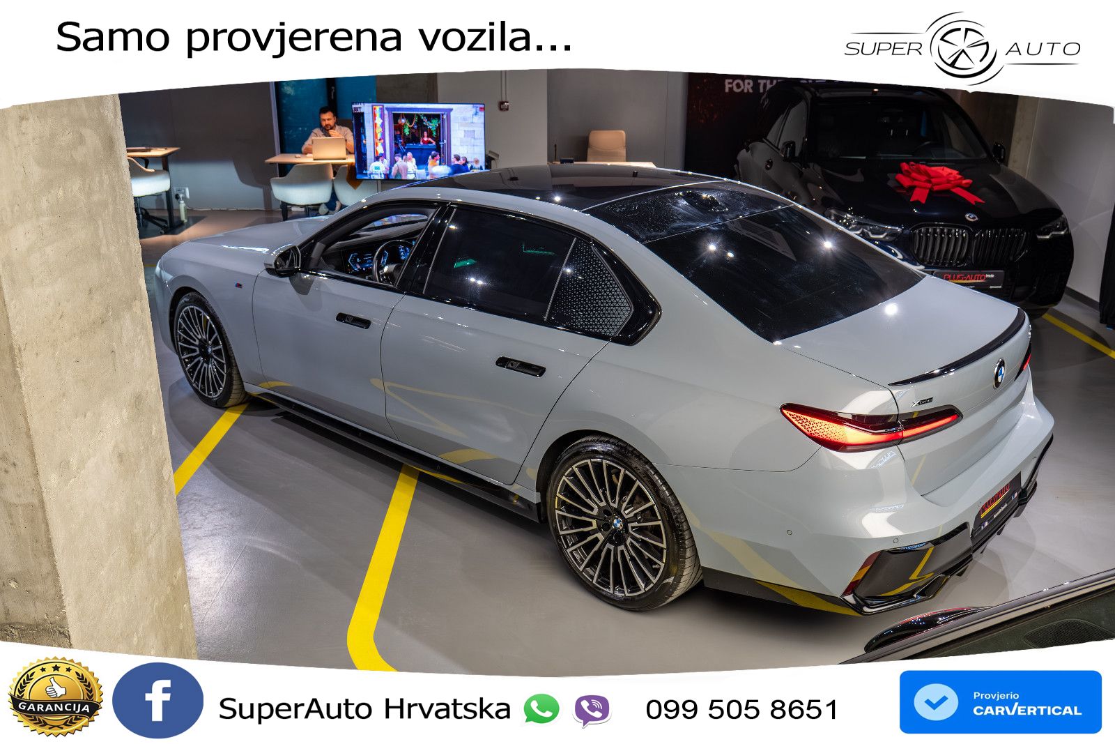 BMW 740d (299 KS) xDrive Steptronic M Sport ZRAČNI+ACC+GR SJED+KAM+PANO