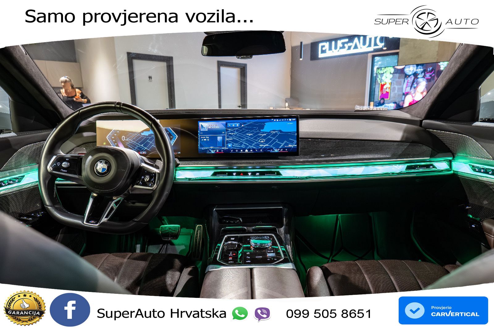 BMW 740d (299 KS) xDrive Steptronic M Sport ZRAČNI+ACC+GR SJED+KAM+PANO
