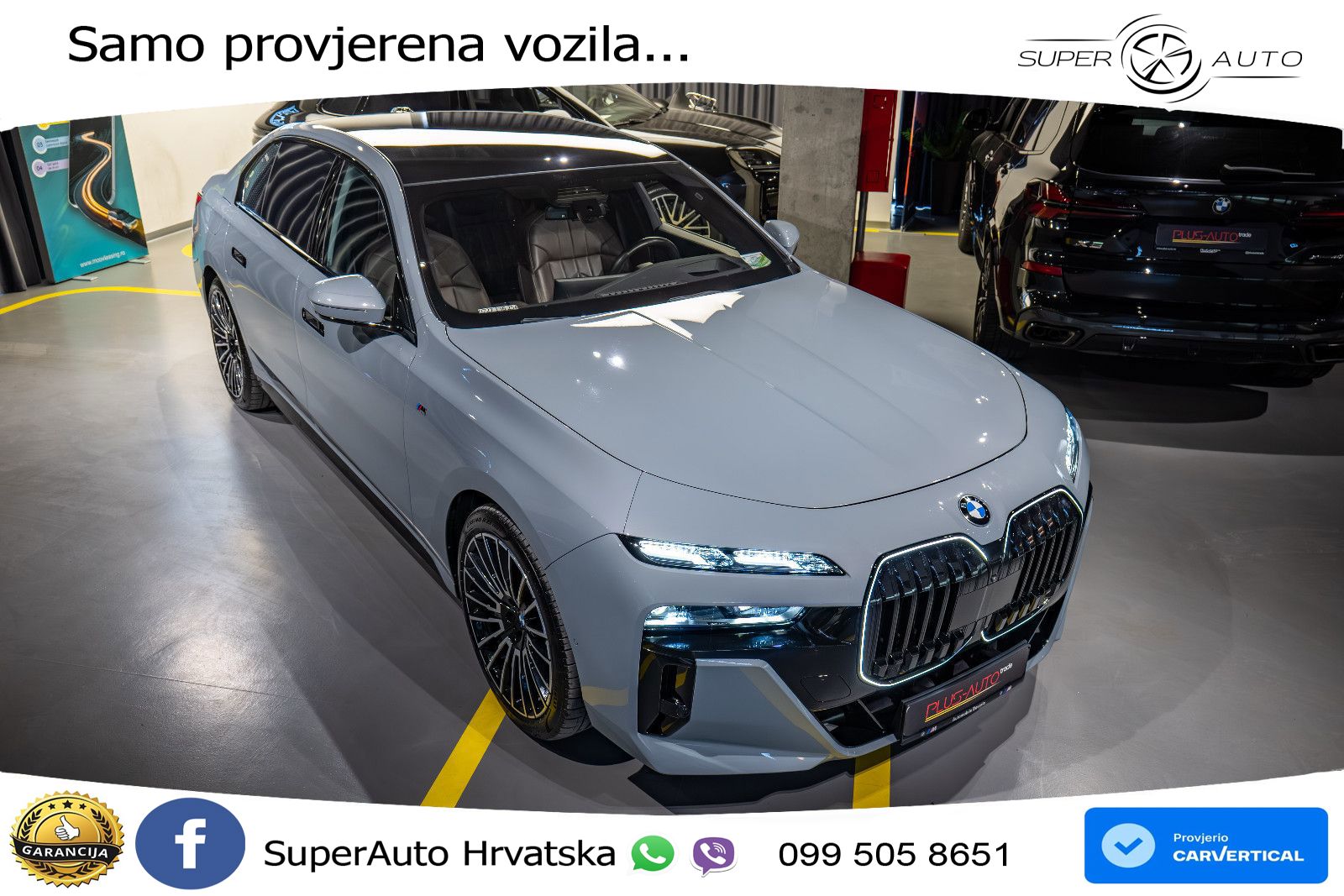 BMW 740d (299 KS) xDrive Steptronic M Sport ZRAČNI+ACC+GR SJED+KAM+PANO