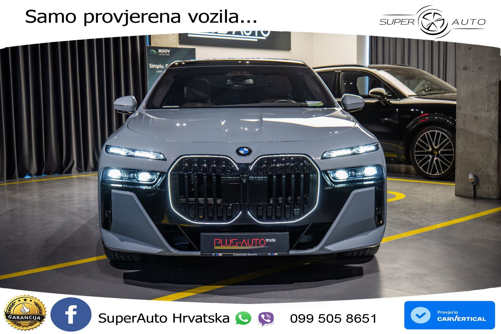 BMW 740d (299 KS) xDrive Steptronic M Sport ZRAČNI+ACC+GR SJED+KAM+PANO