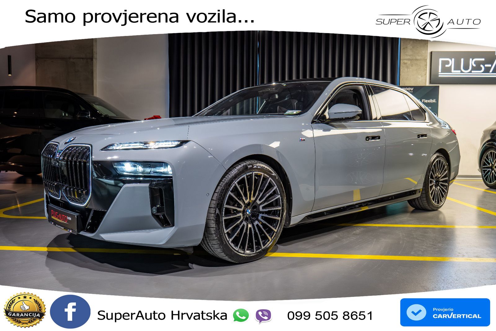 BMW 740d (299 KS) xDrive Steptronic M Sport ZRAČNI+ACC+GR SJED+KAM+PANO