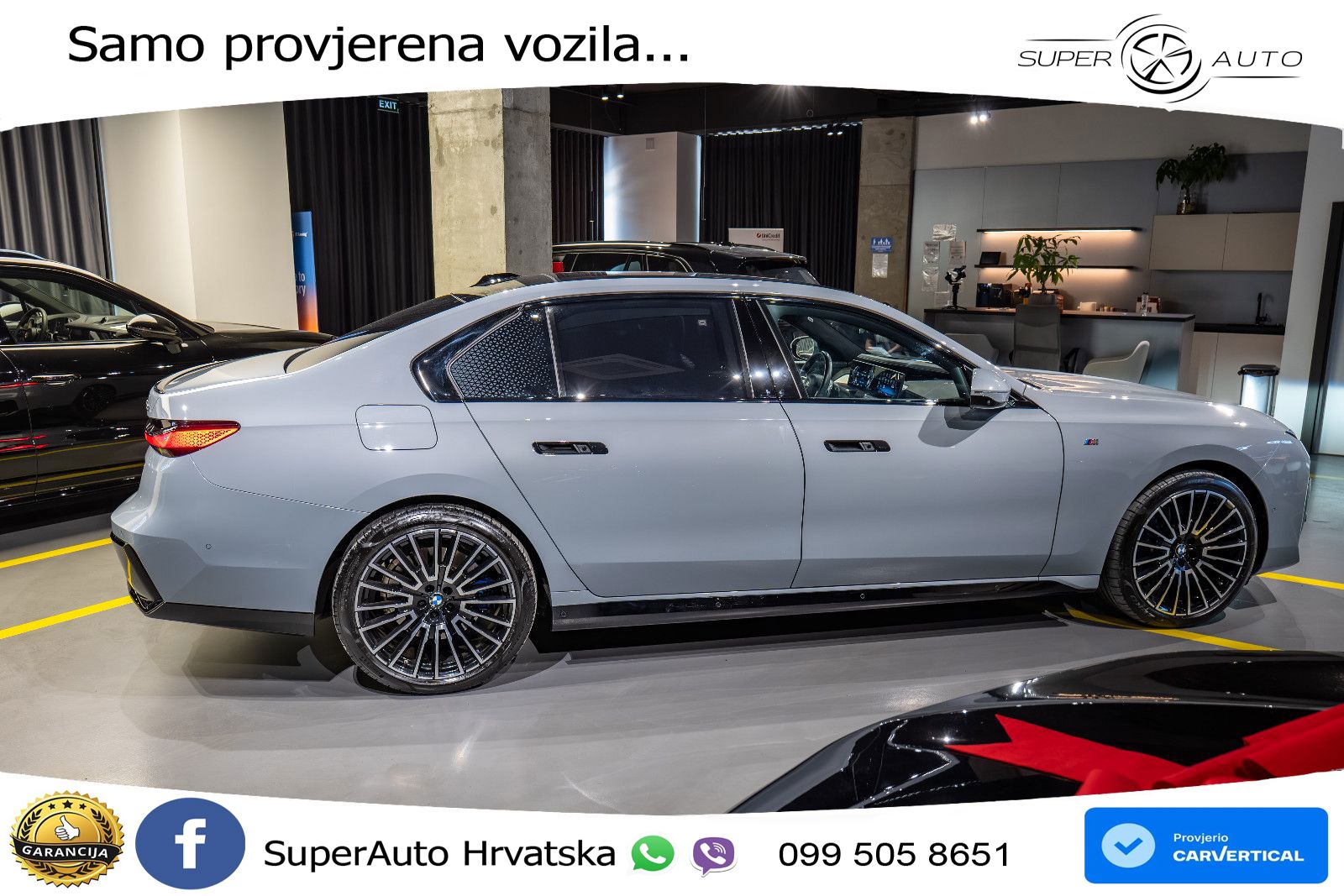 BMW 740d (299 KS) xDrive Steptronic M Sport ZRAČNI+ACC+GR SJED+KAM+PANO