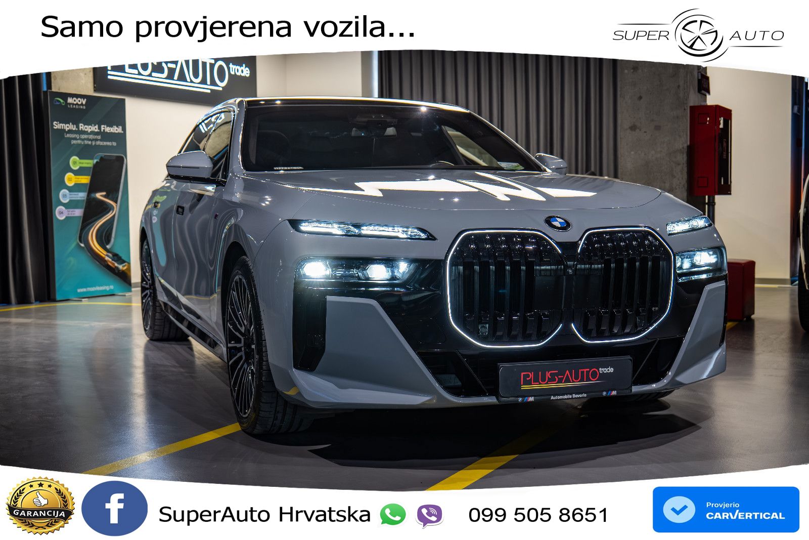 BMW 740d (299 KS) xDrive Steptronic M Sport ZRAČNI+ACC+GR SJED+KAM+PANO