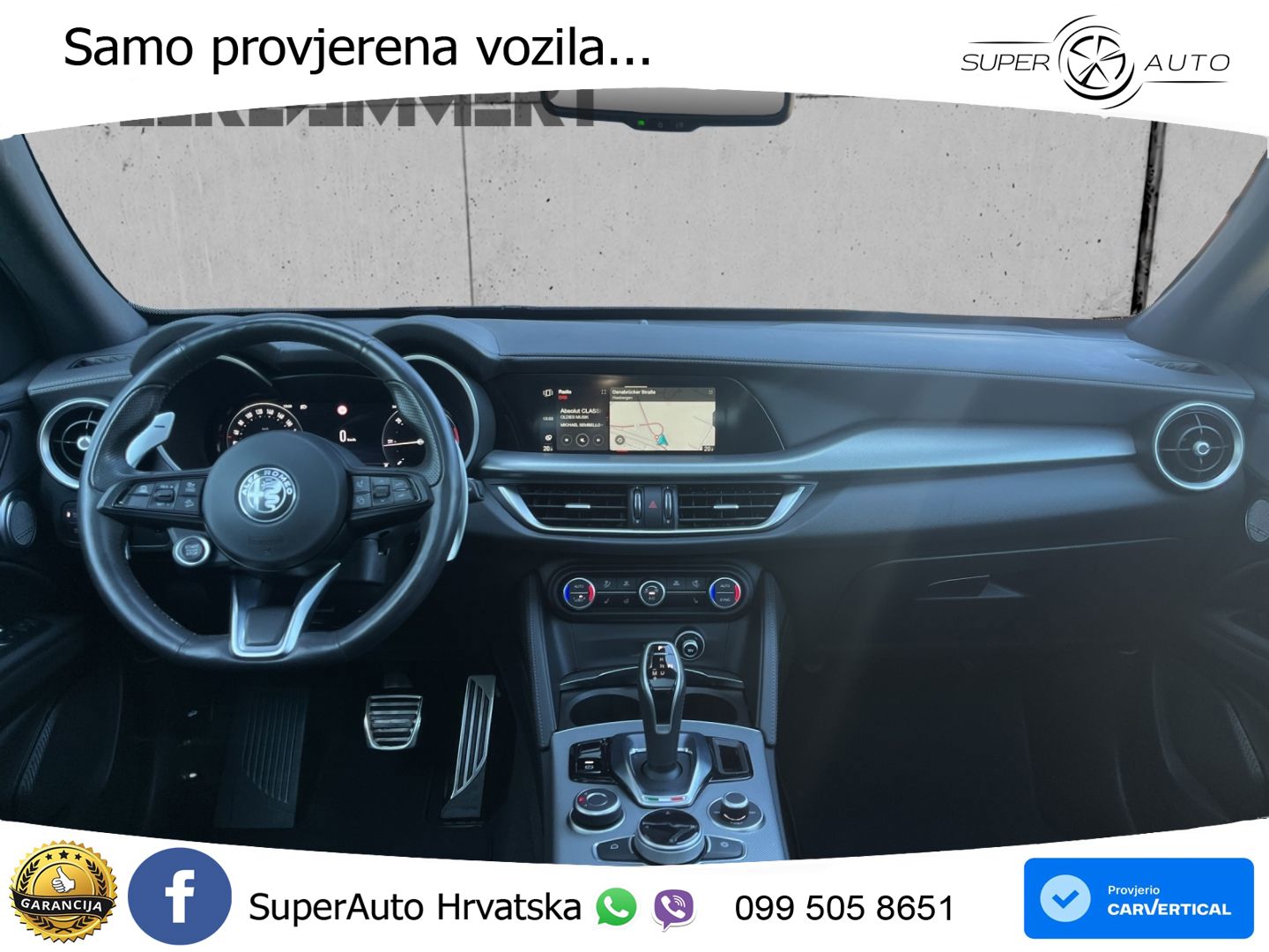 Alfa Romeo Stelvio 2.2 MultiJet II (210 KS) Q4 Automatic LED+GR SJED+ACC