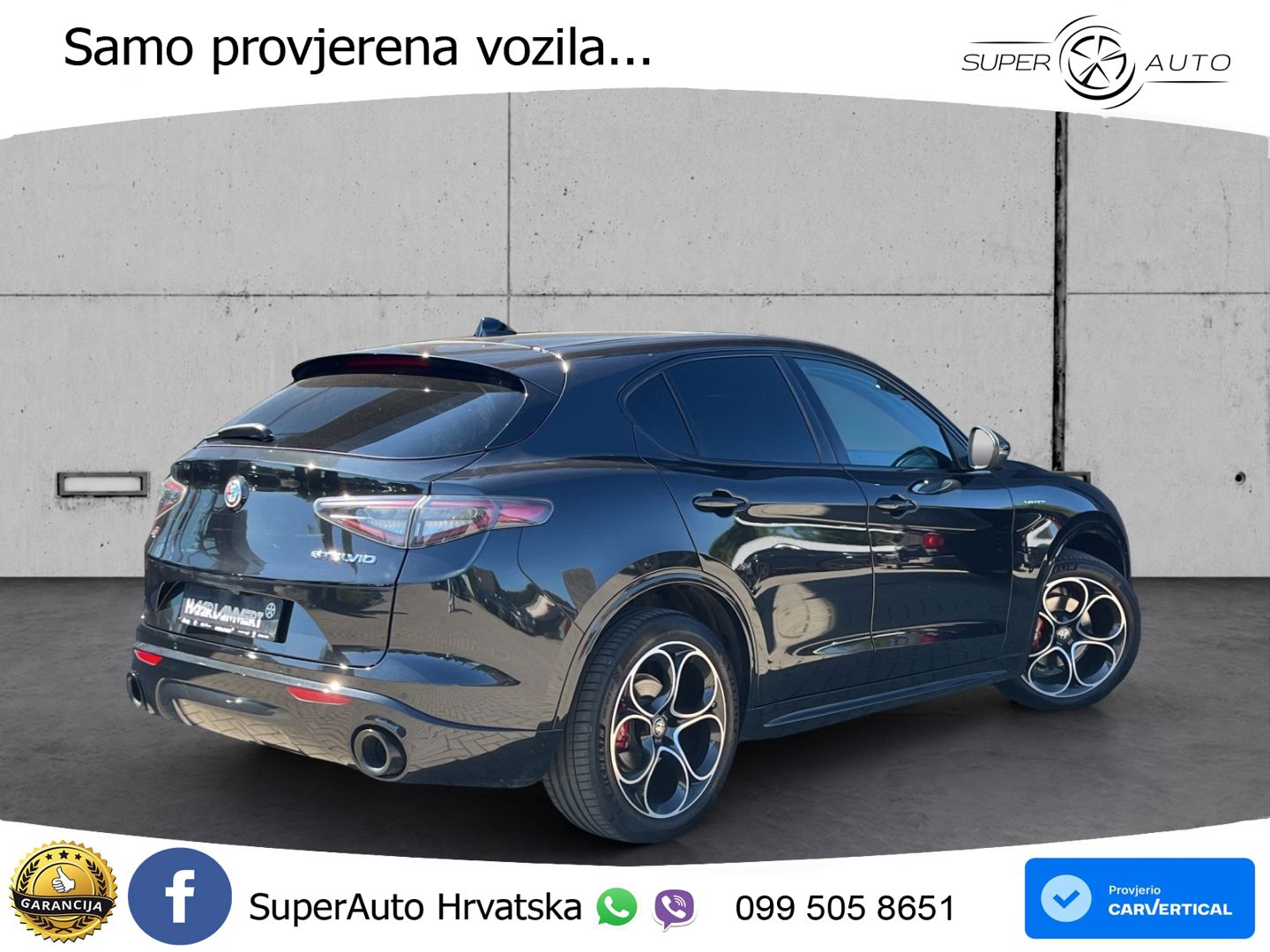 Alfa Romeo Stelvio 2.2 MultiJet II (210 KS) Q4 Automatic LED+GR SJED+ACC