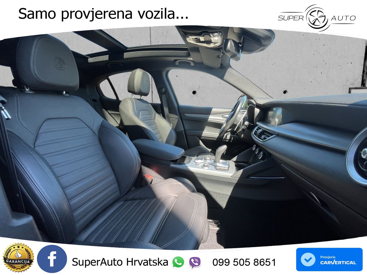 Alfa Romeo Stelvio 2.2 MultiJet II (210 KS) Q4 Automatic LED+GR SJED+ACC