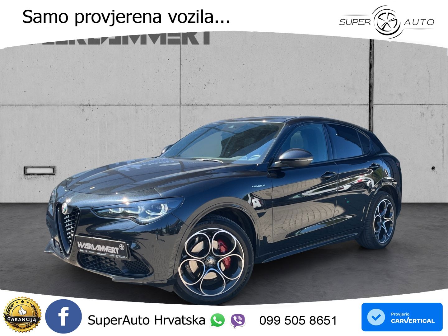 Alfa Romeo Stelvio 2.2 MultiJet II (210 KS) Q4 Automatic LED+GR SJED+ACC