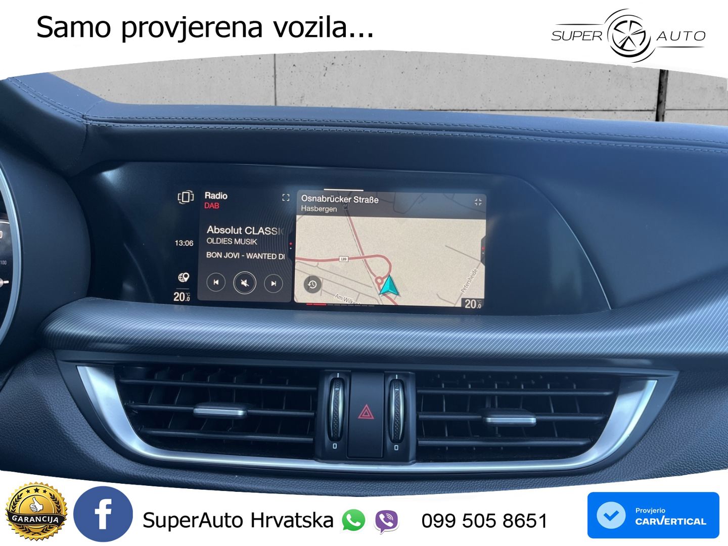 Alfa Romeo Stelvio 2.2 MultiJet II (210 KS) Q4 Automatic LED+GR SJED+ACC