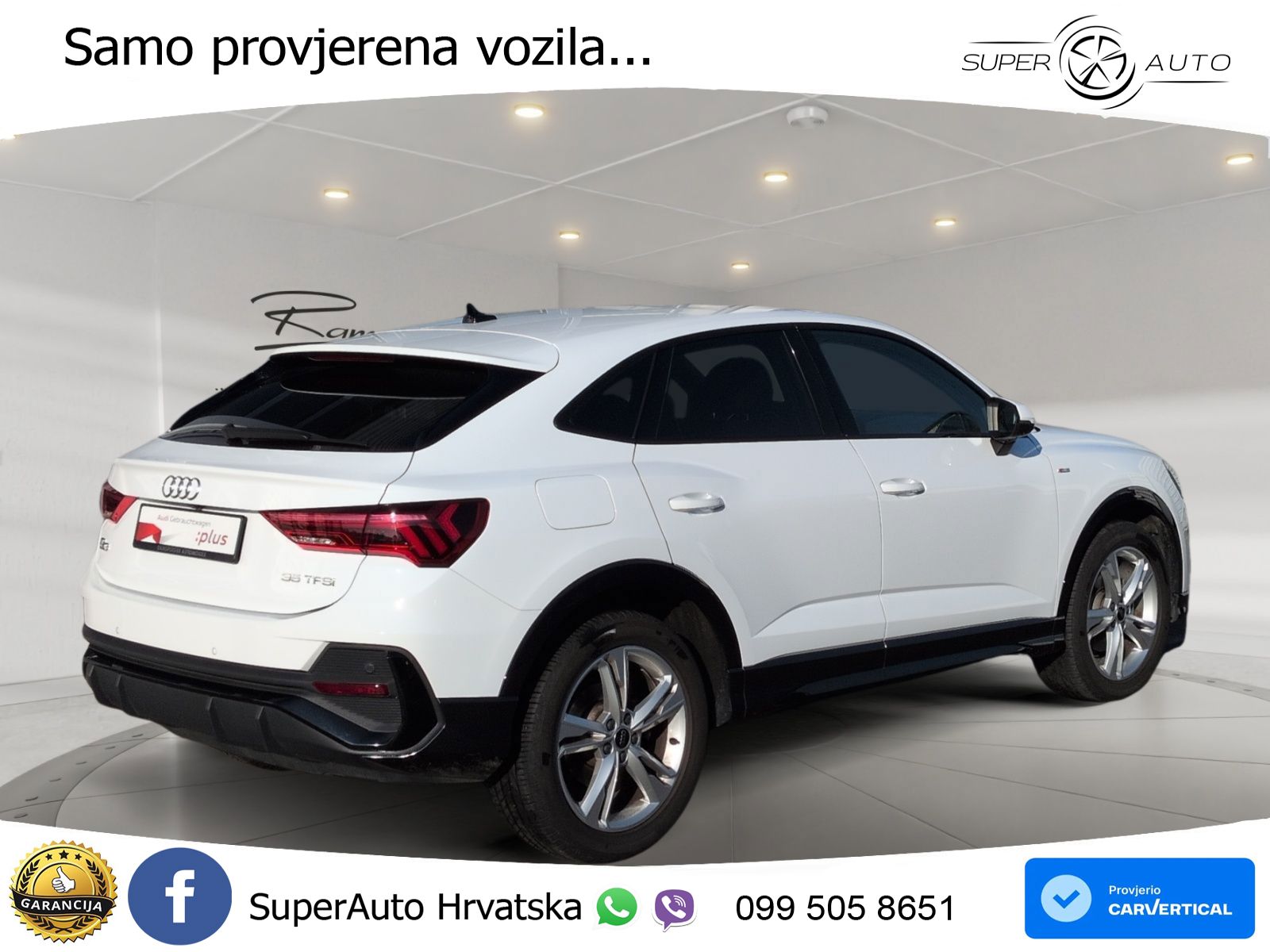 Audi Q3 II Sportback 35 TFSI (150 KS) S tronic S line LED+GR SJED+ACC
