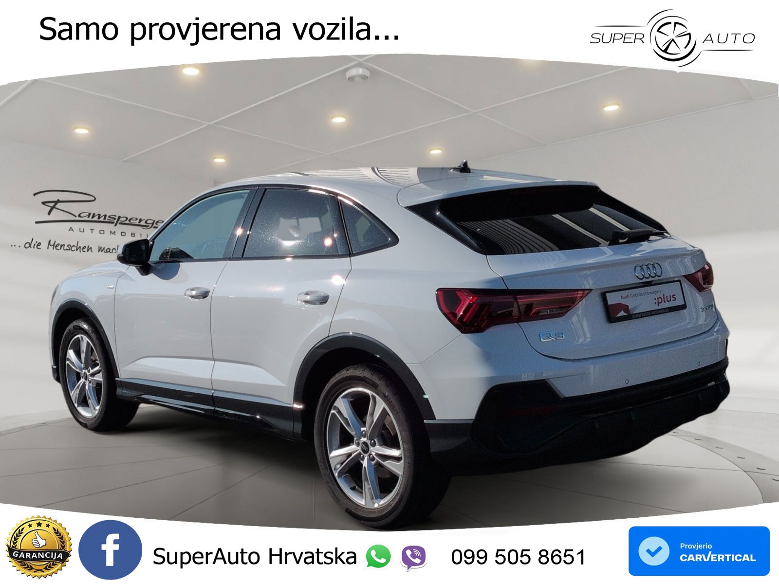 Audi Q3 II Sportback 35 TFSI (150 KS) S tronic S line LED+GR SJED+ACC