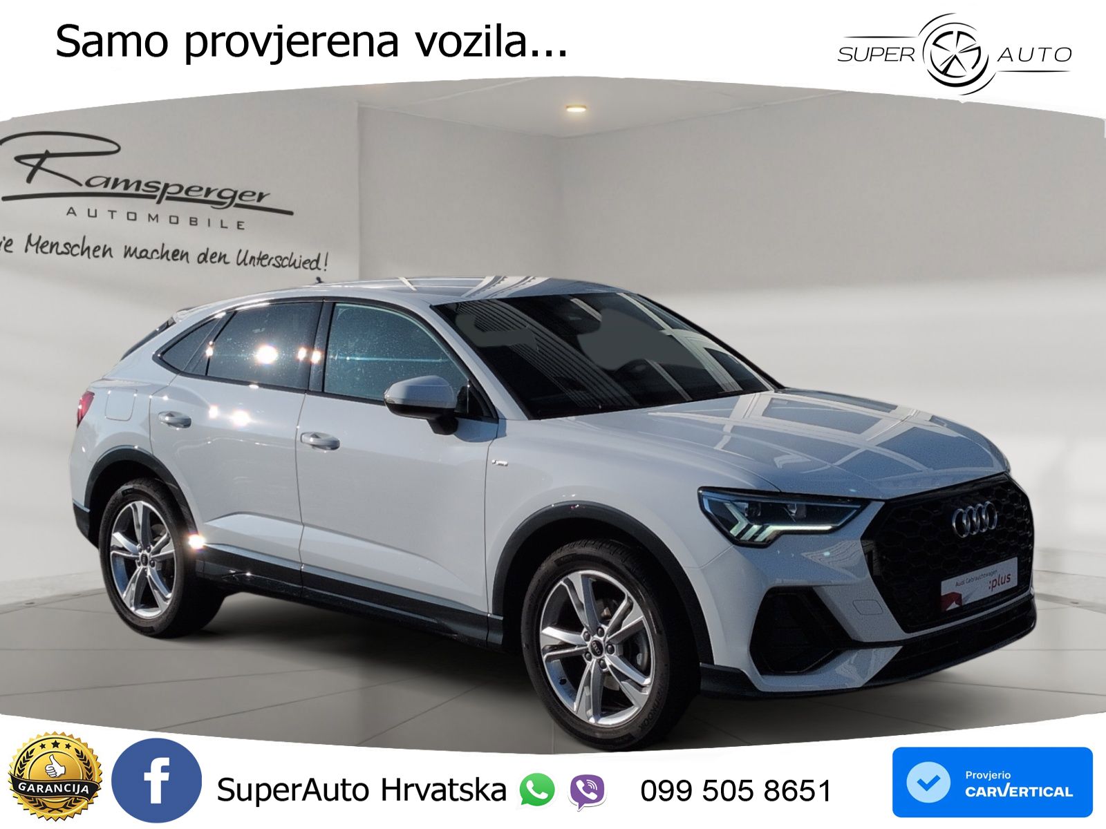 Audi Q3 II Sportback 35 TFSI (150 KS) S tronic S line LED+GR SJED+ACC