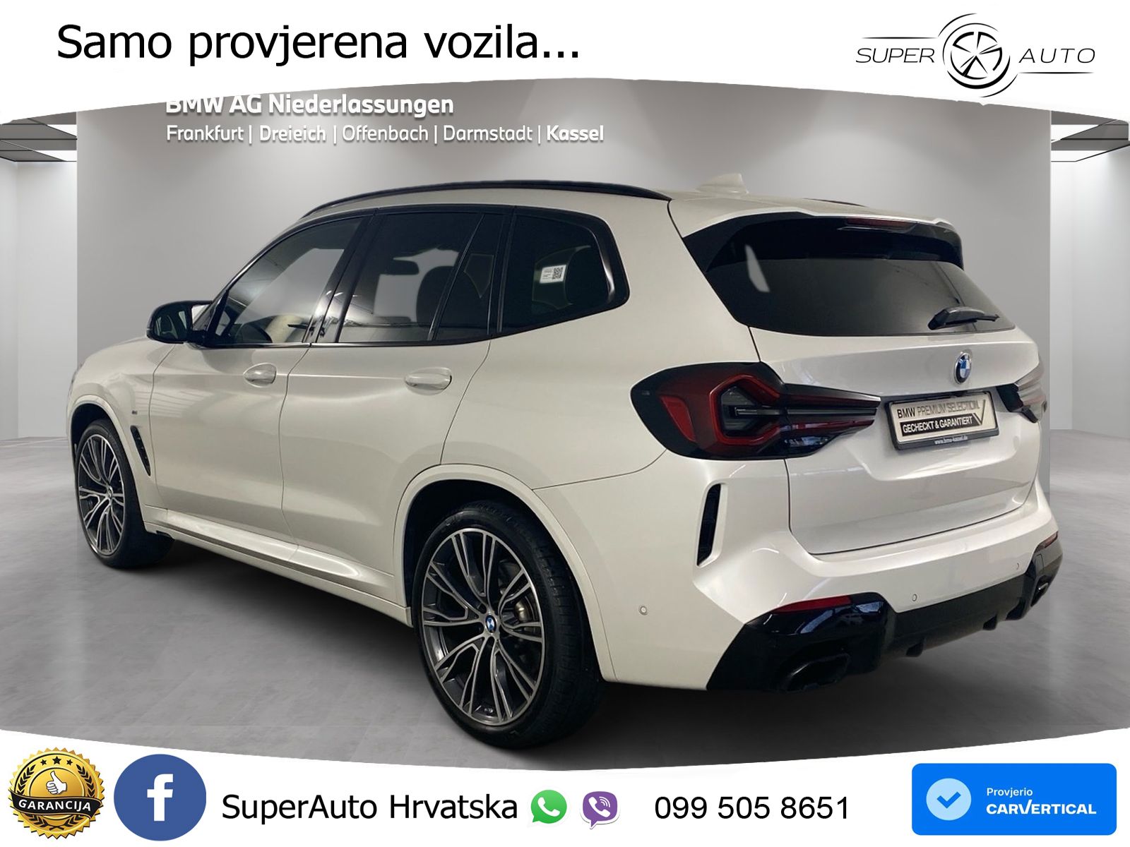 BMW X3 M40d xDrive Steptronic LED+GR SJED+ACC