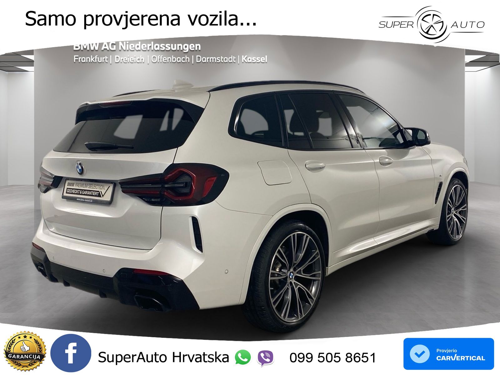 BMW X3 M40d xDrive Steptronic LED+GR SJED+ACC