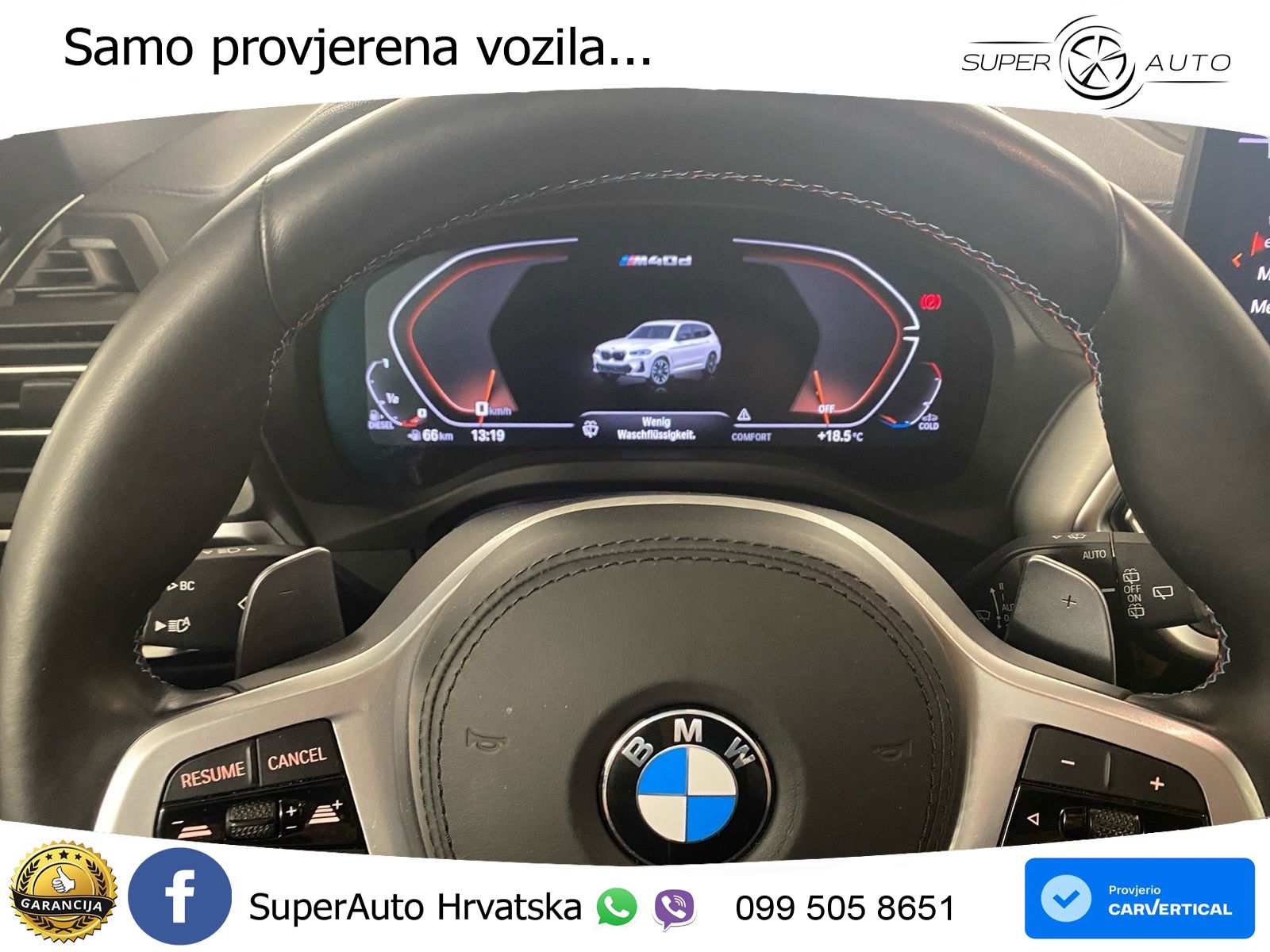 BMW X3 M40d xDrive Steptronic LED+GR SJED+ACC