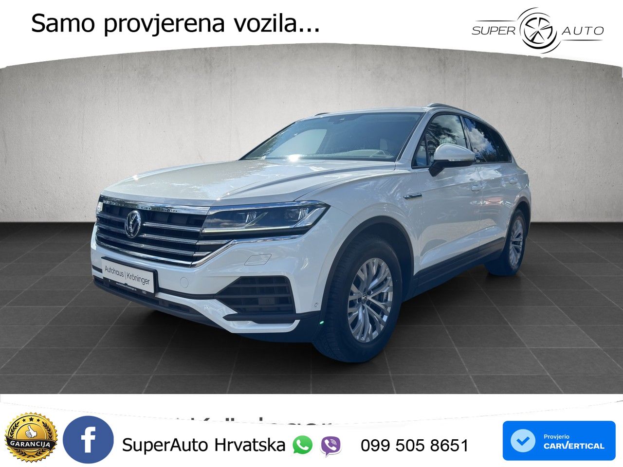 Volkswagen Touareg 3.0 V6 TDI (231 KS) 4MOTION Tiptronic ZRAČNI+ACC+4xGR SJED+KAM