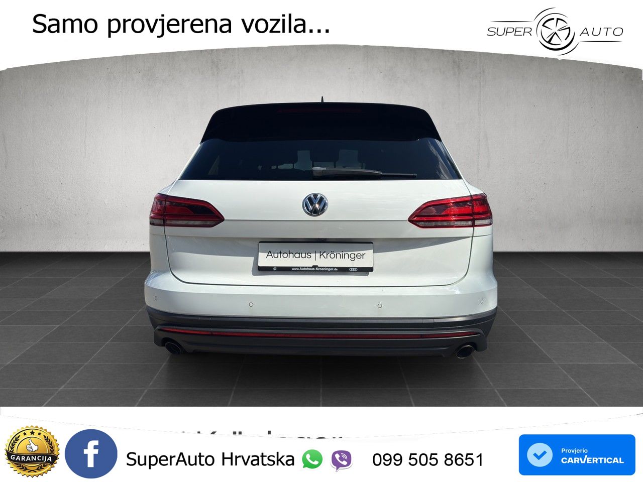 Volkswagen Touareg 3.0 V6 TDI (231 KS) 4MOTION Tiptronic ZRAČNI+ACC+4xGR SJED+KAM