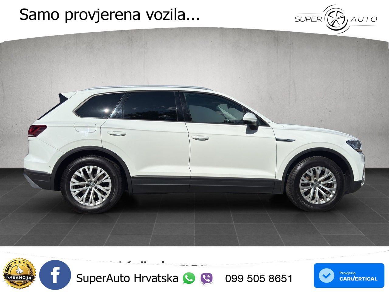 Volkswagen Touareg 3.0 V6 TDI (231 KS) 4MOTION Tiptronic ZRAČNI+ACC+4xGR SJED+KAM