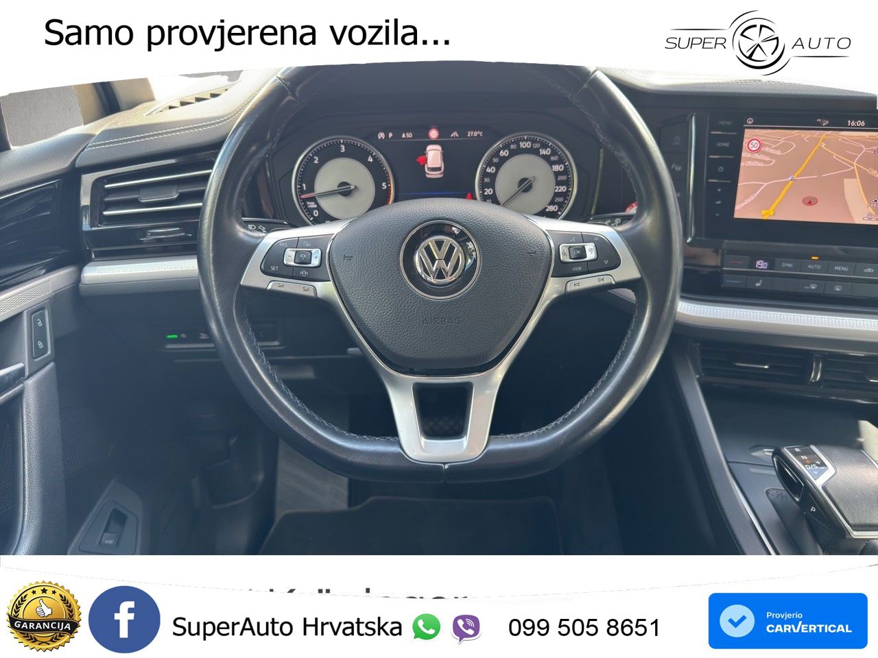 Volkswagen Touareg 3.0 V6 TDI (231 KS) 4MOTION Tiptronic ZRAČNI+ACC+4xGR SJED+KAM
