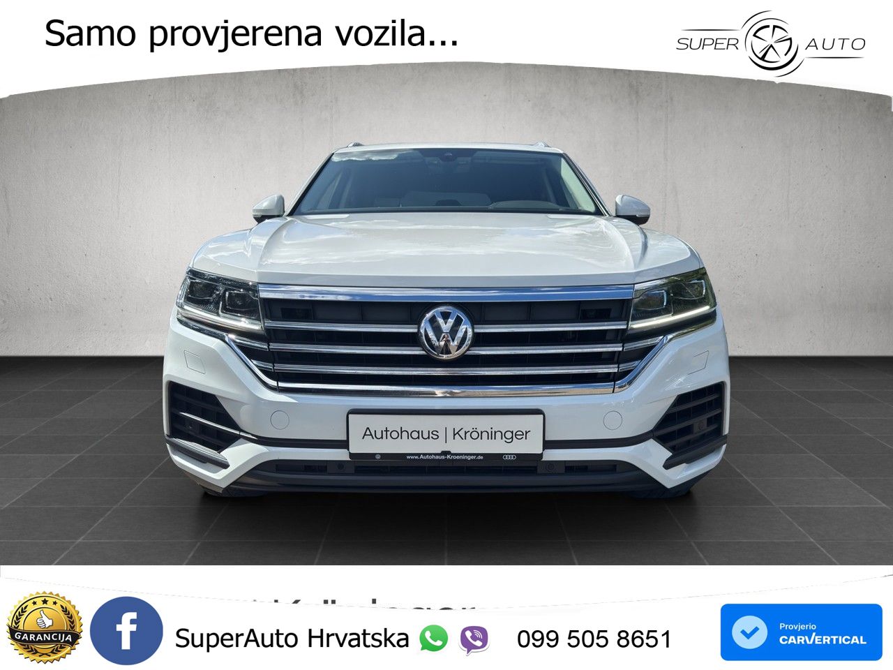 Volkswagen Touareg 3.0 V6 TDI (231 KS) 4MOTION Tiptronic ZRAČNI+ACC+4xGR SJED+KAM