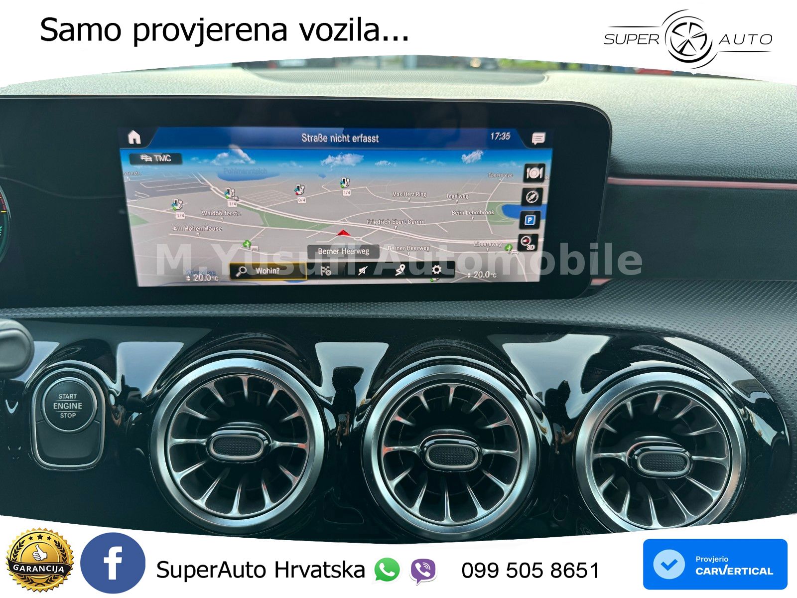 Mercedes-Benz A 250e 8G-DCT AMG LED+GR SJED+ACC