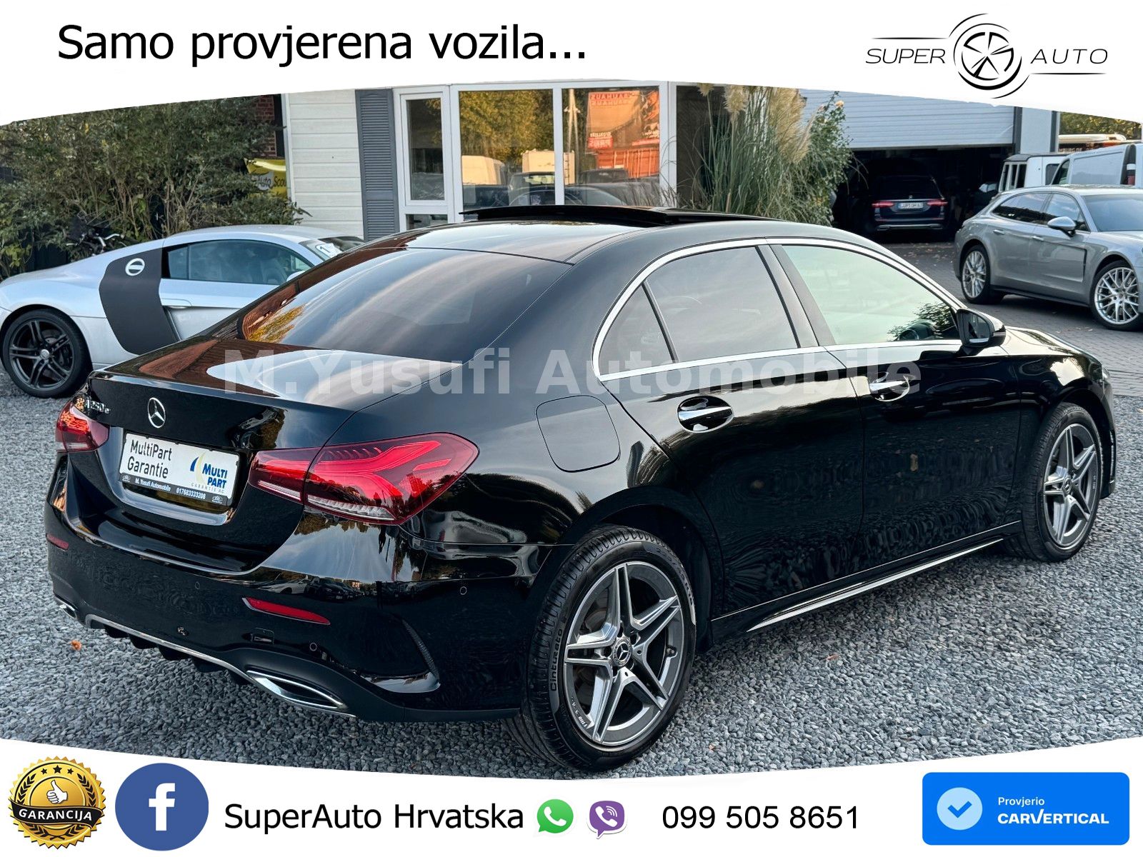 Mercedes-Benz A 250e 8G-DCT AMG LED+GR SJED+ACC