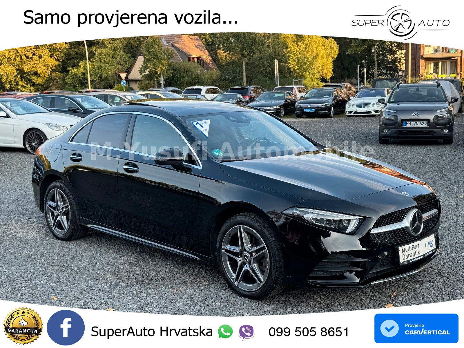 Mercedes-Benz A 250e 8G-DCT AMG LED+GR SJED+ACC