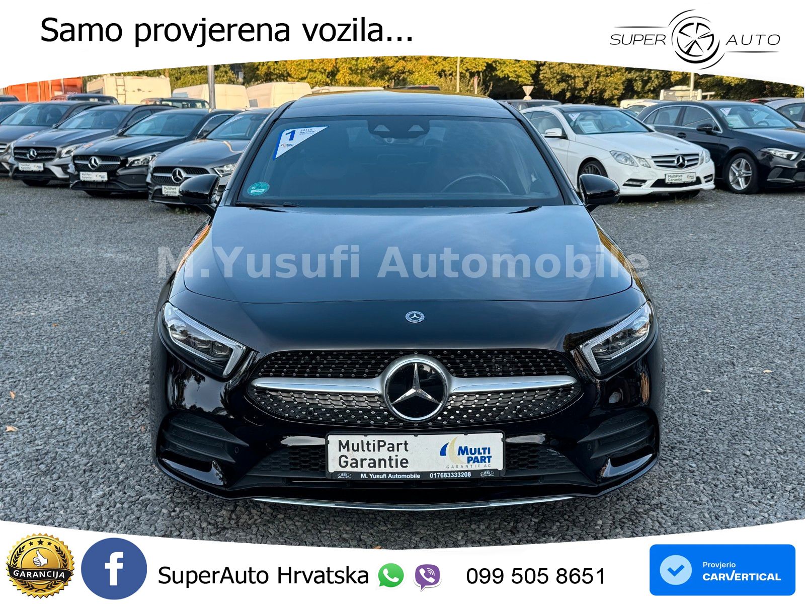 Mercedes-Benz A 250e 8G-DCT AMG LED+GR SJED+ACC