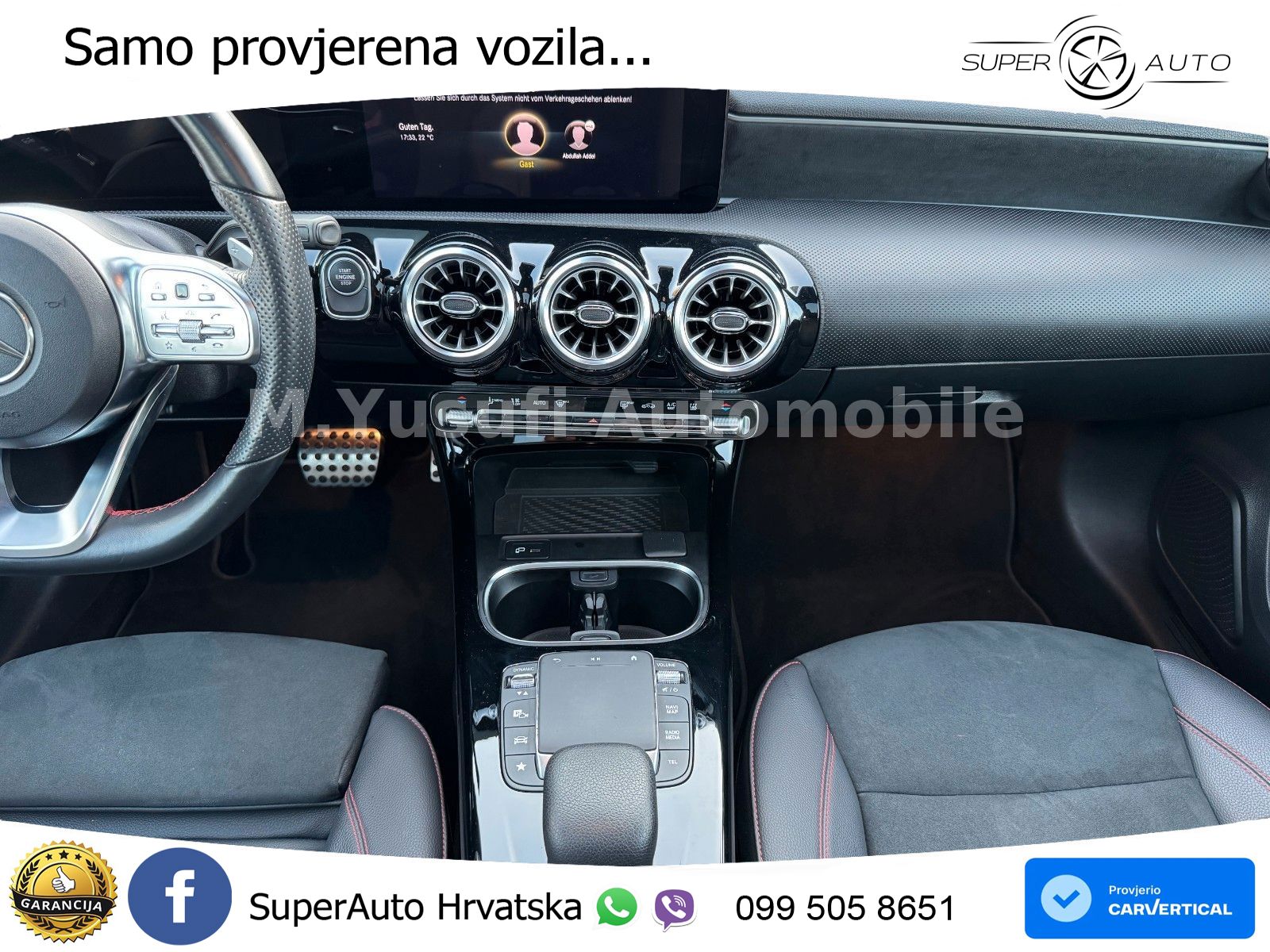Mercedes-Benz A 250e 8G-DCT AMG LED+GR SJED+ACC