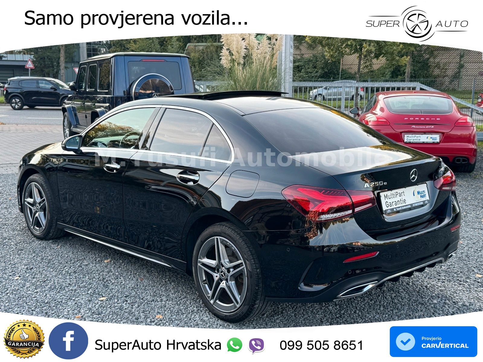 Mercedes-Benz A 250e 8G-DCT AMG LED+GR SJED+ACC