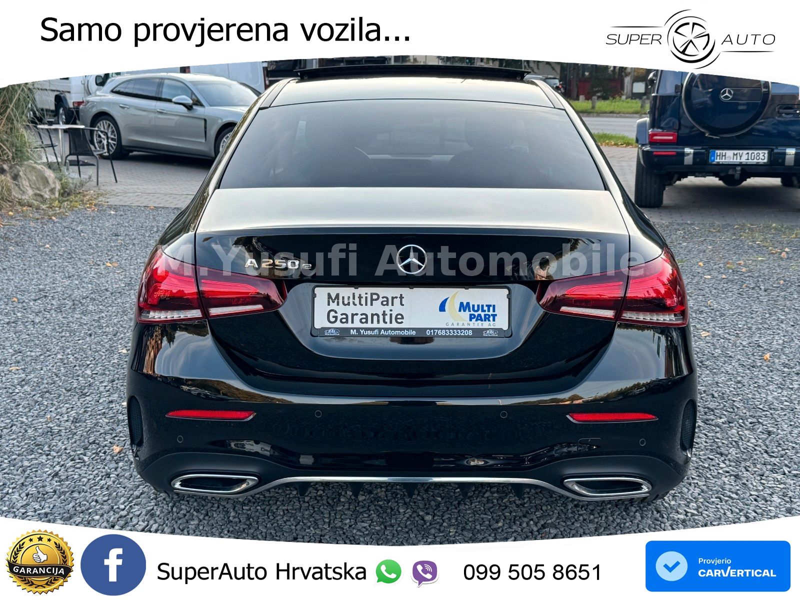 Mercedes-Benz A 250e 8G-DCT AMG LED+GR SJED+ACC