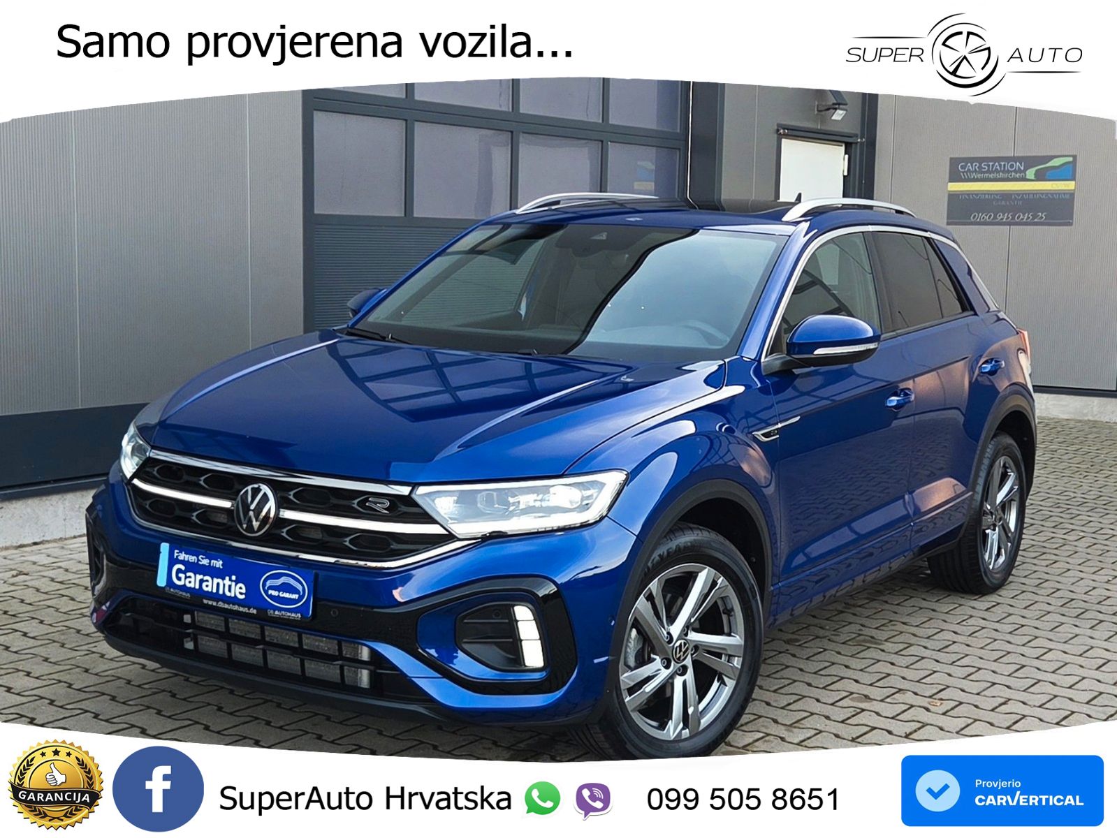 Volkswagen T-Roc 1.5 TSI (150 KS) DSG MATRIX+GR SJED+KAM
