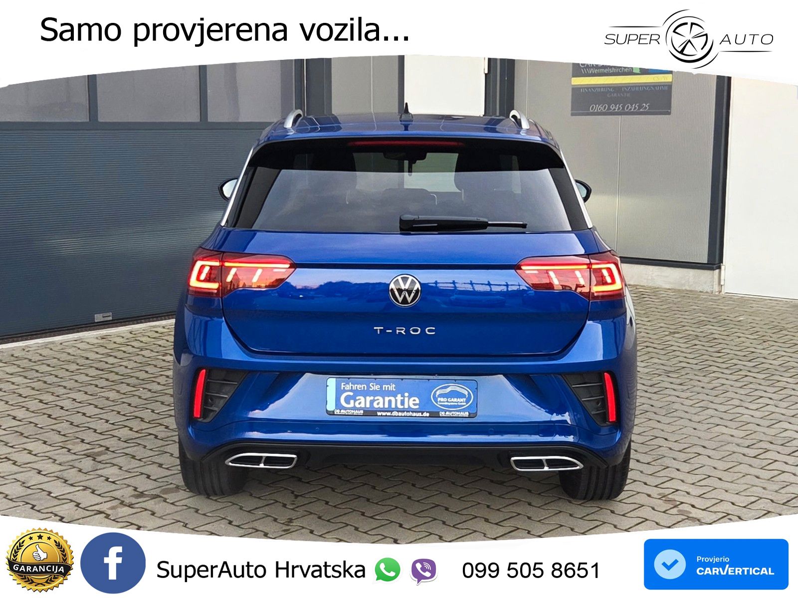 Volkswagen T-Roc 1.5 TSI (150 KS) DSG MATRIX+GR SJED+KAM