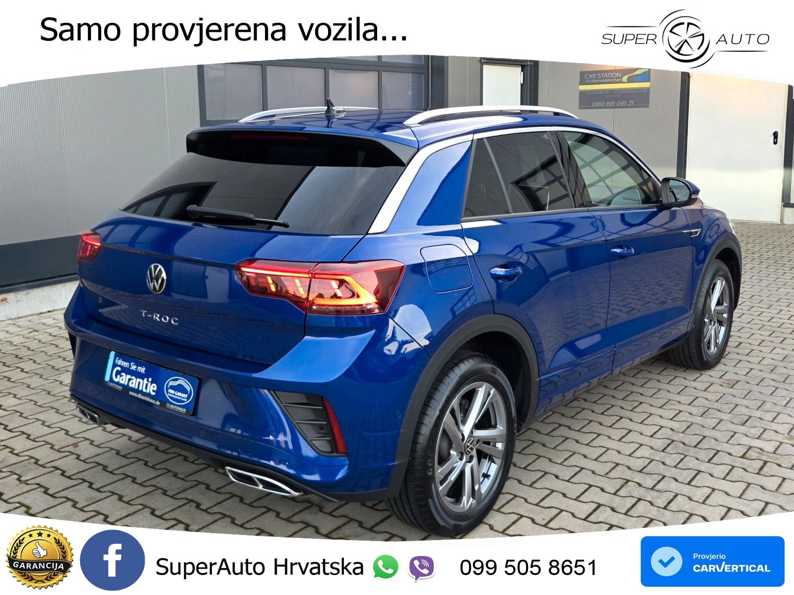 Volkswagen T-Roc 1.5 TSI (150 KS) DSG MATRIX+GR SJED+KAM