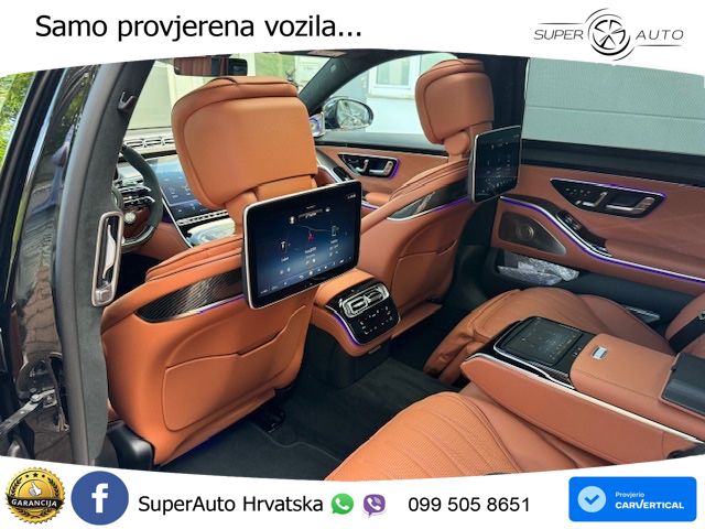 Mercedes AMG S 63 E PERFORMANCE V8 Long (802 KS) 4MATIC+ AMG SPEEDSHIFT MCT 9G LED+GR SJED+ACC