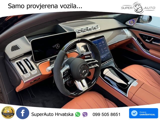 Mercedes AMG S 63 E PERFORMANCE V8 Long (802 KS) 4MATIC+ AMG SPEEDSHIFT MCT 9G LED+GR SJED+ACC