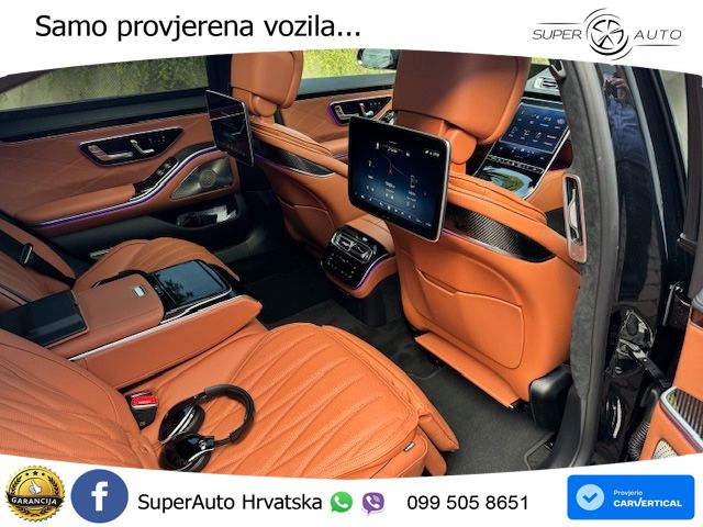 Mercedes AMG S 63 E PERFORMANCE V8 Long (802 KS) 4MATIC+ AMG SPEEDSHIFT MCT 9G LED+GR SJED+ACC