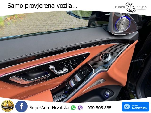 Mercedes AMG S 63 E PERFORMANCE V8 Long (802 KS) 4MATIC+ AMG SPEEDSHIFT MCT 9G LED+GR SJED+ACC